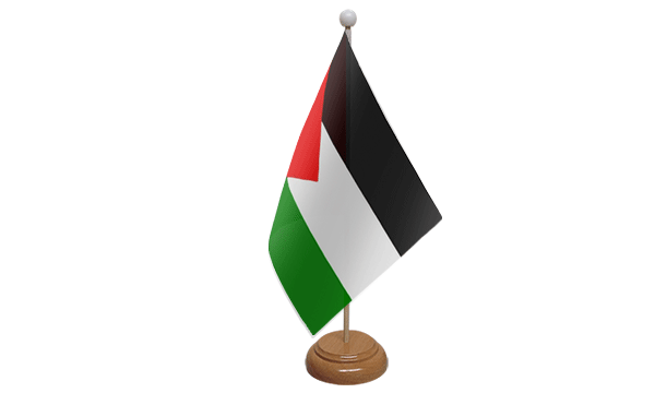 Jordan Small Flag with Wooden Stand